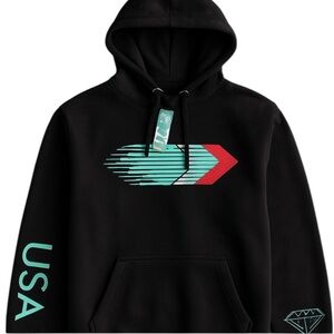 NWT Diamond Supply Co.‎ Black Long Sleeve Logo Shirt Men’s Size S